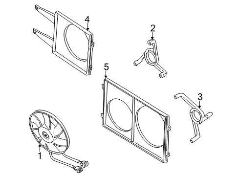 1999 Volkswagen Golf Cooling Fan Diagram 2
