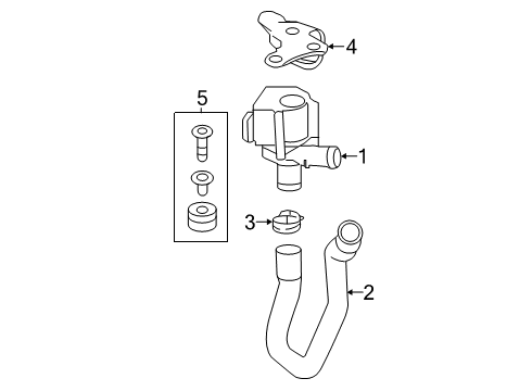 2021 Volkswagen Passat Water Pump Diagram