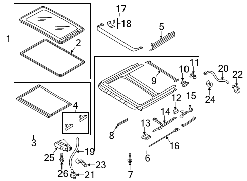 2020 Volkswagen Passat Sunroof Diagram