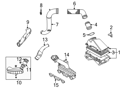 2004 Volkswagen Beetle Intake Manifold Diagram