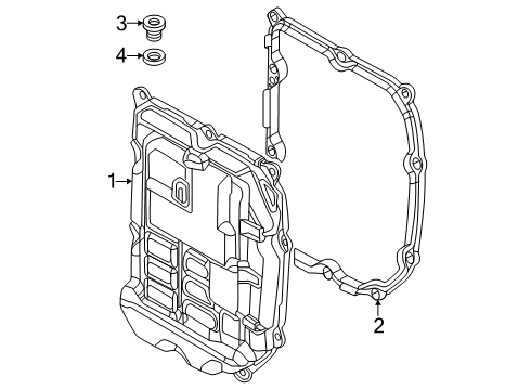 2025 Volkswagen Atlas Transaxle Parts