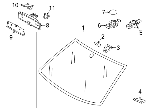 2017 Volkswagen Golf Alltrack Wipers Diagram