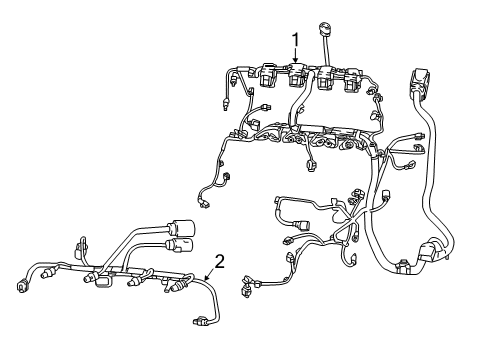 2020 Volkswagen Passat Wiring Harness