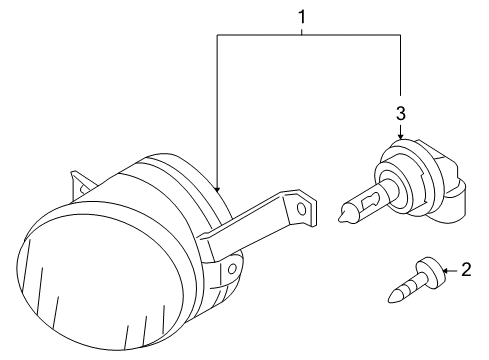 2016 Volkswagen Tiguan Fog Lamps Diagram