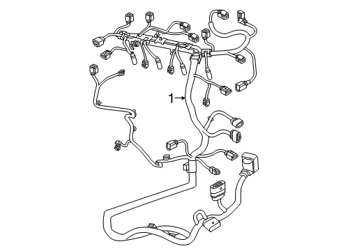 2015 Volkswagen Golf Wiring Harness