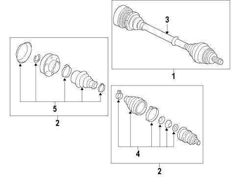 2007 Volkswagen Eos Front Axle Diagram