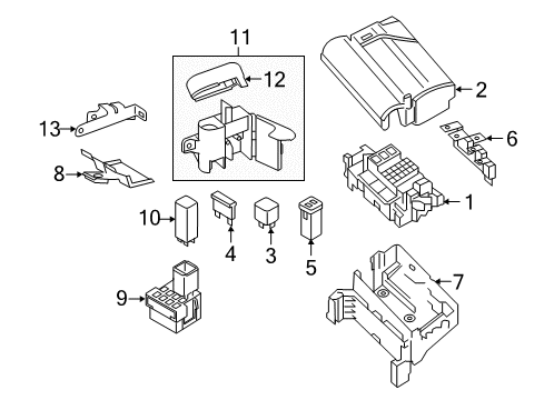 2016 Volkswagen Passat Fuse & Relay Diagram 3