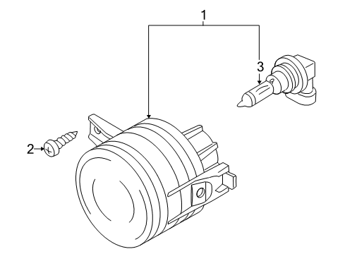2010 Volkswagen Eos Fog Lamps Diagram