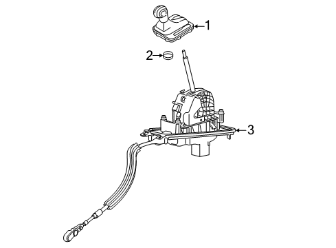 2016 Volkswagen Touareg Gear Shift Control - AT Diagram