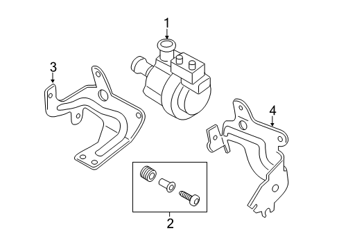 2015 Volkswagen Passat Water Pump - Belts Diagram 3