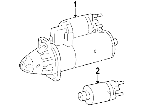 2006 Volkswagen Passat Starter Diagram 2