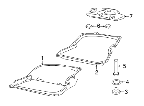 2019 Volkswagen Passat Automatic Transmission Diagram