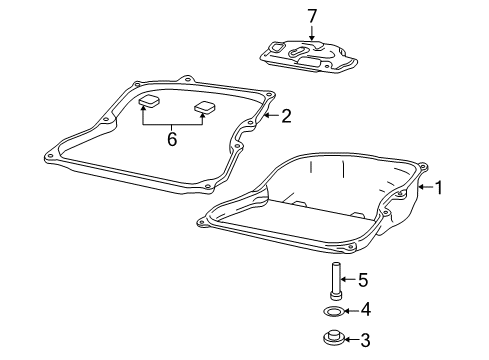 2010 Volkswagen CC Automatic Transmission Diagram
