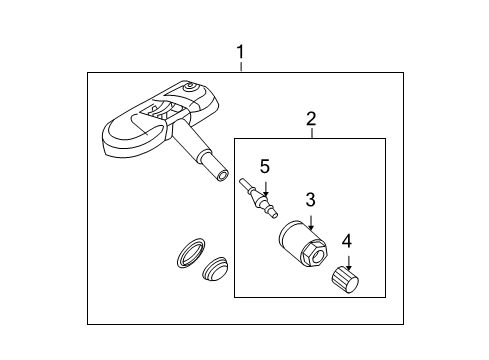 2008 Volkswagen Beetle Tire Pressure Monitoring Diagram 2