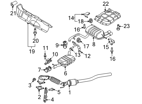 2017 Volkswagen Tiguan Exhaust Components