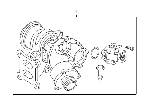 2023 Volkswagen Tiguan Exhaust Manifold