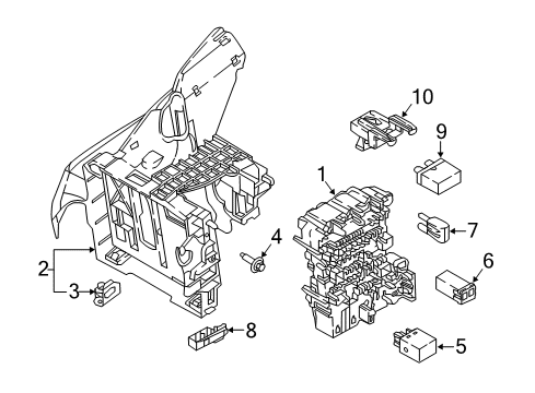 2021 Volkswagen Tiguan Fuse & Relay Diagram 2