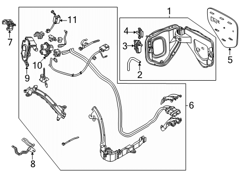 2025 Volkswagen ID. Buzz Electrical Components - Side Panel