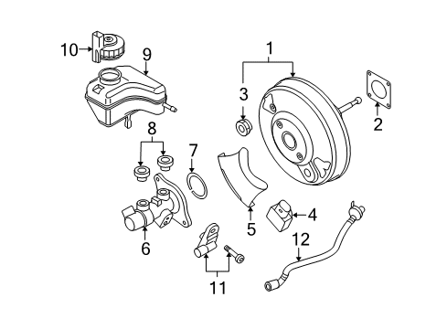 2012 Volkswagen Golf R Dash Panel Components