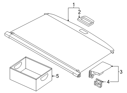2025 Volkswagen ID. Buzz Interior Trim - Rear Body