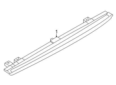 2022 Volkswagen Taos High Mount Lamps