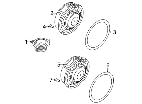 2025 Volkswagen ID.4 Sound System Diagram 3