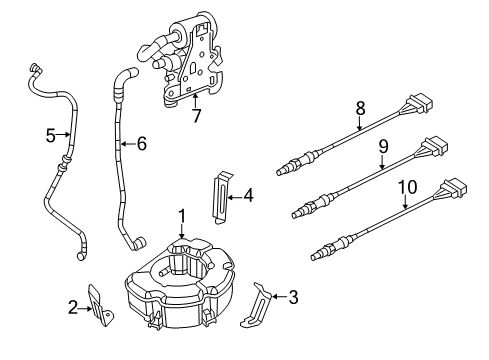 2013 Volkswagen Jetta Vapor Canister Diagram 4