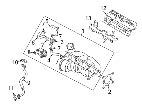 2010 Volkswagen Passat Turbocharger Diagram