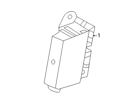2023 Volkswagen ID.4 Parking Aid Diagram