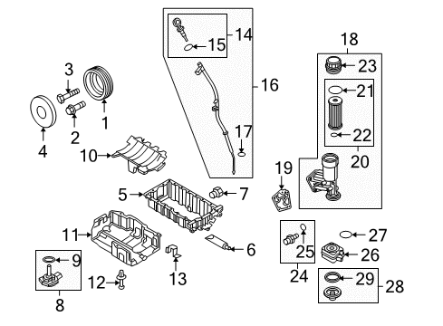 2012 Volkswagen Golf Engine Parts Diagram 2