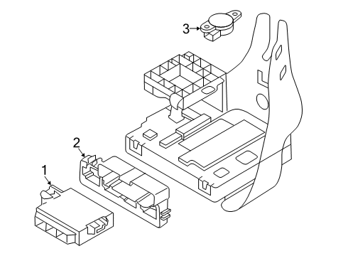 2021 Volkswagen Arteon Parking Aid Diagram