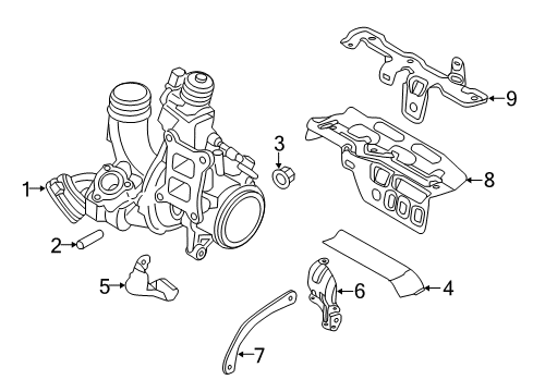 2016 Volkswagen Beetle Exhaust Manifold Diagram