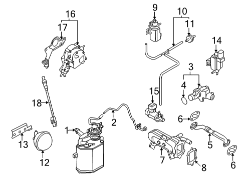 2006 Volkswagen Beetle EGR System Diagram