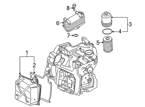 2025 Volkswagen GTI Transaxle Parts