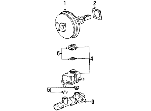 1997 Volkswagen Jetta Dash Panel Components