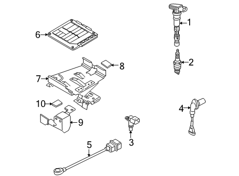 2007 Volkswagen Eos Ignition System Diagram 2
