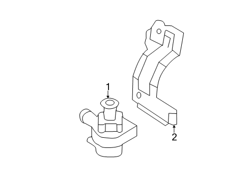 2013 Volkswagen Jetta Water Pump - Belts Diagram 4