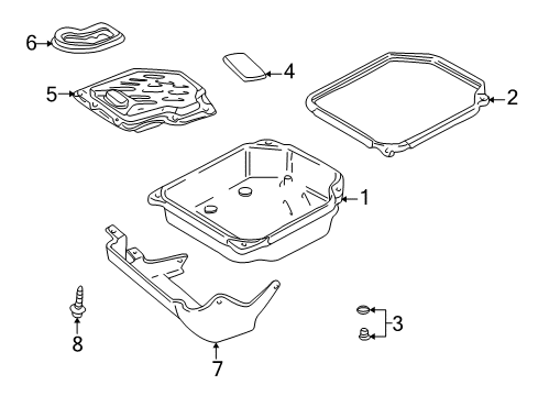2002 Volkswagen Cabrio Automatic Transmission Diagram