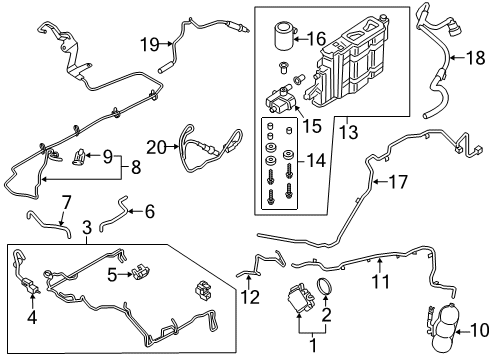 Solenoid Valve Diagram for 06H-906-283-B