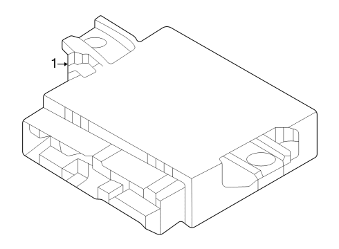 2022 Volkswagen GTI Parking Aid Diagram