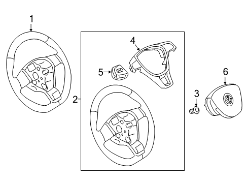 2019 Volkswagen e-Golf Cruise Control System Diagram