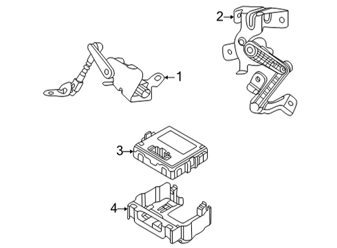 2025 Volkswagen Taos Ecu Diagram for 3Q0-907-338-P