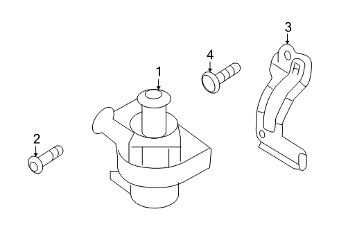 2009 Volkswagen Rabbit Water Pump - Belts Diagram 2