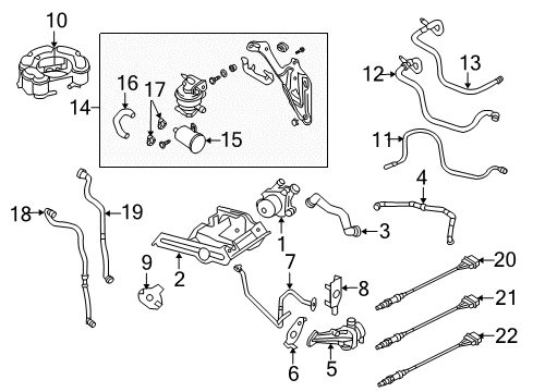 2008 Volkswagen Rabbit A.I.R. System Diagram
