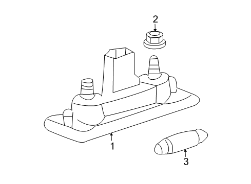 2009 Volkswagen Jetta Bulbs Diagram 6