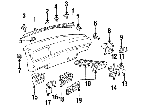 1997 Volkswagen Jetta Air Distribution System