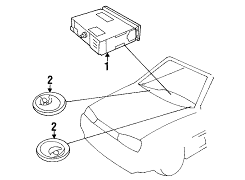 1997 Volkswagen Jetta Sound System