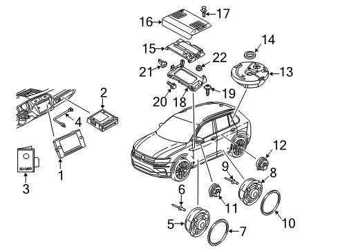 2023 Volkswagen Tiguan Sound System
