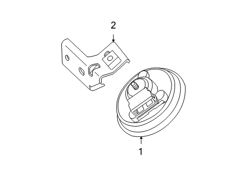 2001 Volkswagen Beetle Alarm System