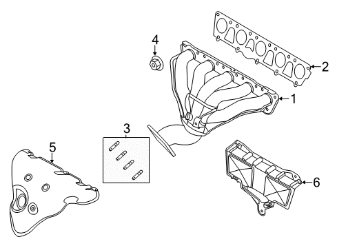 2012 Volkswagen Jetta Exhaust Manifold Diagram 3